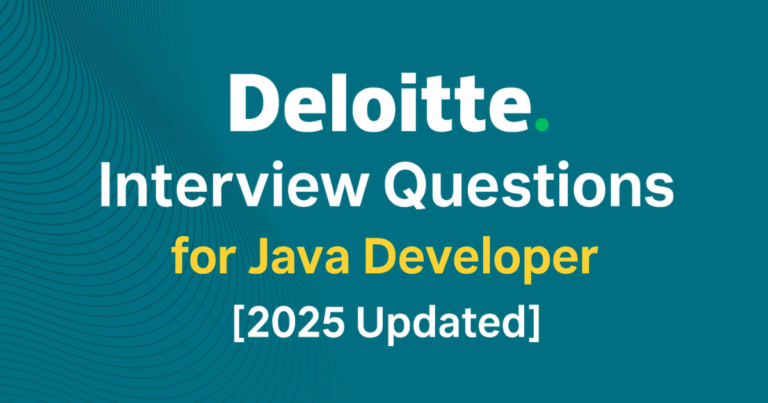 deloitte java developer interview questions