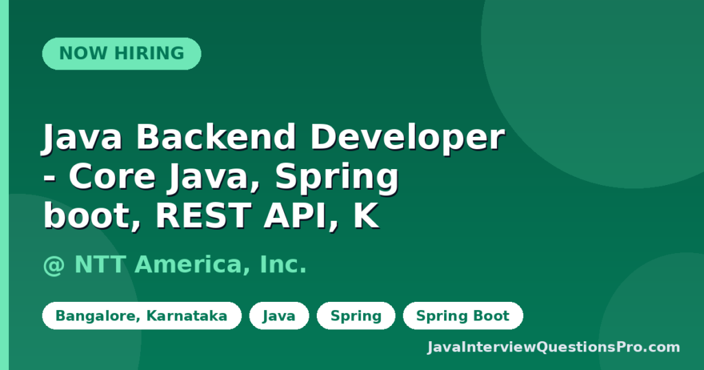 boldcoder - java tutorials and interviews: java and... Top 30 Spring Boot Interview Questions (With Code Examples) - Java ...