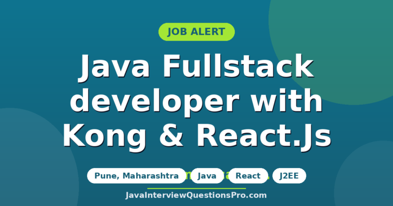 Java Fullstack developer with Kong & React.Js at NTT America, Inc